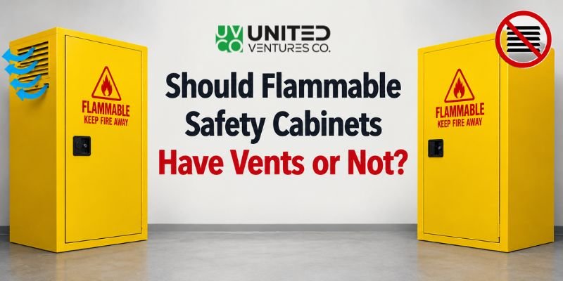 Should Flammable Safety Cabinets Have Vents or Not?